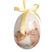 Set 9 oua decorative Paste plastic Ø 5x8 cm