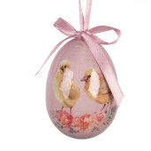 Set 9 oua decorative Paste multicolor Ø 5x8 cm