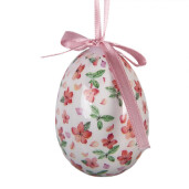 Set 9 oua decorative Paste decor floral multicolor Ø 5x8 cm