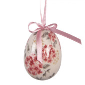 Set 9 oua decorative Paste decor floral multicolor Ø 5x8 cm