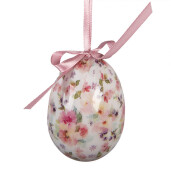 Set 9 oua decorative Paste model flori Ø 5x8 cm