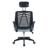 Scaun birou gri negru Edred 61x60x106-116 cm