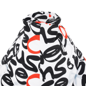 Fotoliu tip puf textil multicolor Elion 86x110 cm
