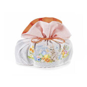 Set 3 saculeti Paste textil multicolor 30x23x30 cm