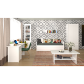 Masuta PAL alb Erodin 120x57x50 cm