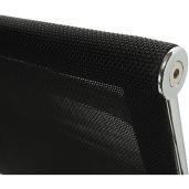 Scaun sedinta negru argintiu Esin 55x64x93 cm