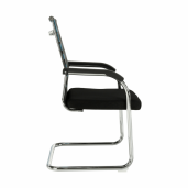 Scaun conferinta albastru negru Esin 55x64x93 cm