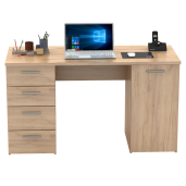Birou DTD stejar artisan Eustach 137x60x76,3 cm
