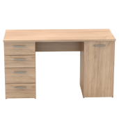 Birou DTD stejar artisan Eustach 137x60x76,3 cm