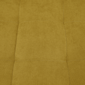 Coltar extensibil galben mustar dreapta Evangelin 258x164x102 cm