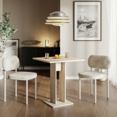 Masa DTD stejar sonoma 67.5x67.5x78 cm