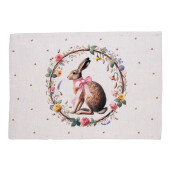 Set 6 suporturi farfurii Paste bumbac multicolor (6) 48x35 cm