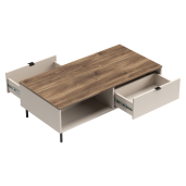 Masuta cafea DTD laminat mdf infoliat casmir stejar castello Eyco 110x60x37 cm