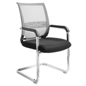 Scaun birou negru gri Faje 53x64x93 cm
