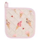 Set 2 servete termice bumbac Ice Cream 16x16 cm
