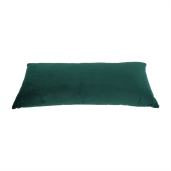 Canapea extensibila cu tapiterie catifea verde si picioare metal auriu Fasta 211x83x85 cm