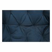 Fotoliu tapiterie catifea albastra Fedris 58x68x80 cm