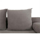 Canapea extensibila cu tapiterier textil bej Feriha 195x88x90 cm