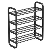 Pantofar metal negru Ferrum 61x23x58 cm