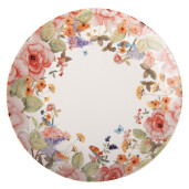 Farfurie portelan multicolor Flowers Ø 20x2 cm