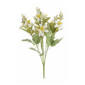 Buchet flori Portocal albe verzi 37 cm