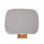 Scaun birou ergonomic gri-maro taupe fag Flonet 46x65x52-72 cm 