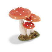 Ciupercute decorative 10,5 x 7,5 x 15 H