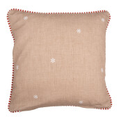 Fata perna Craciun bumbac multicolor Turta Dulce 40x40 cm