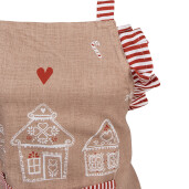 Sort bucatarie pentru copii bumbac multicolor Turta Dulce 56x48 cm