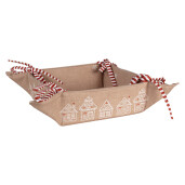 Cos paine bumbac Turta Dulce 35x35x8 cm