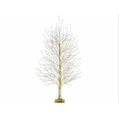 Copac decorativ auriu 1300 leduri, 1.80 H