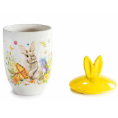 Set 2 borcane Paste ceramica multicolora Ø 10,5 cm x 20,5 H