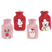 Set 4 recipiente apa calda Craciun 16x28 cm, 700 ml