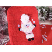 Set 4 recipiente apa calda Craciun 16x28 cm, 700 ml