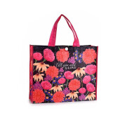 Set 3 sacose cumparaturi poliester multicolor decor Floral 45x12x55H 