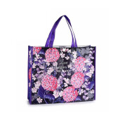 Sacosa cumparaturi poliester multicolor decor Floral II 45x12x55H 