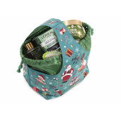 Set 2 cosulete Craciun textil 24x16x28H