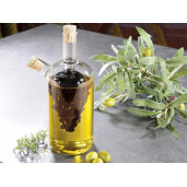 Oliviera sticla Ø 6,5 cm x 17,5 H