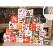 Set 24 cutii pentru Calendar Advent 7x7x7 cm
