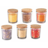 Set 6 lumanari parfumate multiarome Ø 7,5 cm x 8,5 H