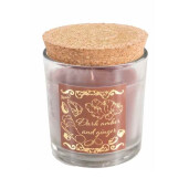 Lumanare parfumata aroma Chihlimbar si Ghimbir Ø 7,5 cm x 8,5 H