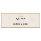 Set 2 lumanari parfumate aroma vin Pinot Grigio, Shiraz Ø 8,5 cm x 29 H