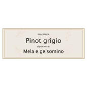 Lumanare parfumata aroma vin Pinot Grigio Ø 8,5 cm x 29 H