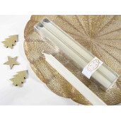 Set 2 lumanari ivoire Ø 2 cm x 25 H