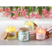 Set 4 lumanari parfumate in borcan Ø 6,5 cm x 6,5 H