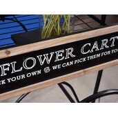 Raft tip expozor Bicicleta alb negru 100x65x162 cm