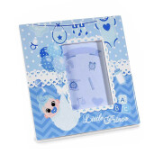 Set 2 rame foto masa ceramica multicolora Baby cm 12 x 12,5 H, 5 x 7,5 H