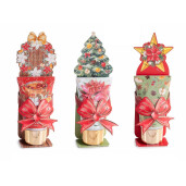 Set 3 creme maini cadou Craciun cm 5 x 3 x 14 H, 25 ml