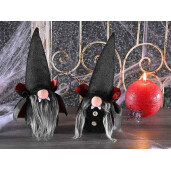 Figurina Halloween Vampir textil multicolor Ø 6 cm x 19 H