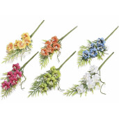 Set 6 flori artificiale multicolore cm 21.5 H 